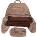 Husband Pillow Easy Transport Outdoor Pillow Cover & Insert Microsuede in Brown | 23 H x 15 W x 6 D in | Wayfair MINICOV-MiCOWHUS-SBrown