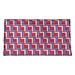 East Urban Home Houston Throwback Football Luxury Envelope Sham Polyester in Red/Gray/Blue | 22 H x 30 W x 0.1 D in | Wayfair