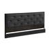 Etta Avenue™ Raymond Panel Headboard Upholstered/Polyester in Black | 39.37 H x 57.08 W x 2.25 D in | Wayfair 7AFFF04AEC5D48E8A91E78A71E19B6E4