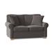 Sofas to Go Drake 61" Rolled Arm Sofa Bed w/ Reversible Cushions Polyester in Gray | 36 H x 61 W x 37 D in | Wayfair FG-DIAZ-LB-FB-JAN-SMO-Espresso