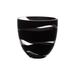 Kosta Boda Non Stop Glass Decorative Bowl Glass & Crystal in Black | 9 H x 9 W x 9 D in | Wayfair 7051902