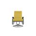 Red Barrel Studio® Hinch Swivel Patio Chair w/ Cushions in Gray | 43 H x 27.25 W x 35.75 D in | Wayfair 6734FD9A663143E98CBD74FE02600591