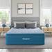 Queen Firm 17" Air Mattress - Beautyrest Comfort Plus Inflatable Mattress, Built-in Pump, Puncture Resistant Vinyl in Blue | 80 H x 60 W 18 D Wayfair