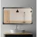 Heavner Modern & Contemporary Bathroom Mirror in Gray Laurel Foundry Modern Farmhouse® | 57 H x 31.5 W x 0.75 D in | Wayfair