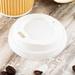 Restaurantware Nature PLA Compostable Coffee Cup Lid Basic Plastic Disposable Straws & Drink Accessories in White | Wayfair RWA0380W-50