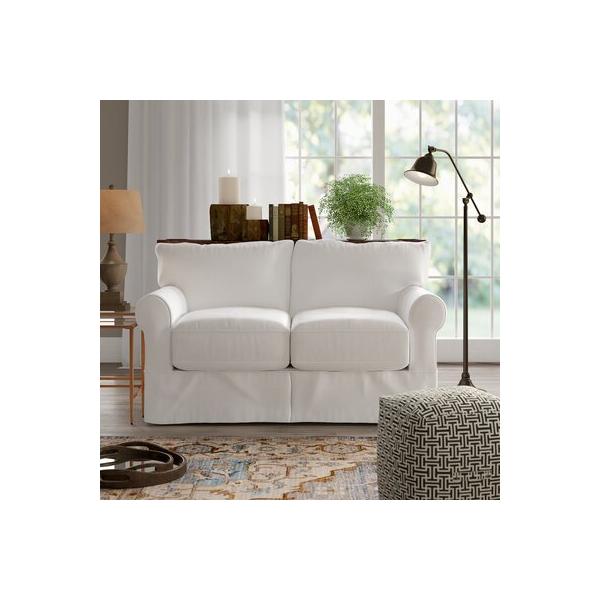 wayfair-custom-upholstery™-amari-65"-rolled-arm-slipcovered-loveseat-w--reversible-cushions-polyester-|-31-h-x-65-w-x-40-d-in/