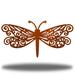 Rosalind Wheeler Loftis Dragonfly Metal in Brown | 15 H x 30 W x 0.06 D in | Wayfair F60B889AEAAC4B009C7B77D6982D6D90