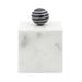 Wrought Studio™ Culmore Marble Storage Box Marble | 7 H x 5 W x 5 D in | Wayfair F30E730081BC43F9AAD3922985336B7C