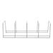 Rebrilliant Kimble 4 Section Plate Rack Kitchenware Divider Steel in Gray/White | 5 H x 3.25 W x 15 D in | Wayfair 47D1BBA07F7748FAB868327739E3907F