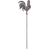 Trinx Rooster 2 Piece Garden Stake Set Metal | 20 H x 6 W x 1 D in | Wayfair D3A8FBD964A84FFD937129086634ECF7