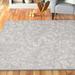 White 48 x 0.39 in Area Rug - Winston Porter Floral Gray/Ivory Area Rug Polypropylene | 48 W x 0.39 D in | Wayfair 7BCCA19782844A78BB942793FD9D7774