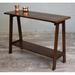 Gracie Oaks Streater 42" Solid Wood Console Table Wood in Brown | 29.5 H x 42 W x 16 D in | Wayfair F89E233715834FB0AF0E6975F1B31FAA