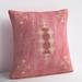 Joss & Main Mikes 100% Wool Throw Square Pillow in Pink | 24 H x 24 W x 6 D in | Wayfair DA0E9CE4278A4C018F7BE2B0DBC4CAA9