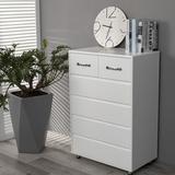 Latitude Run® Franky-Blu 6 Drawer Mirrored Accent Chest Wood in White | 36.8 H x 15.74 W x 27.56 D in | Wayfair D93C2167271446599602873C8D4BB0A5