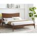 Corrigan Studio® Pace Platform Bed Wood in Brown | 42 H x 61 W x 85 D in | Wayfair E2389527816A485D956A0F1D3DED91BC