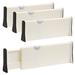 Rebrilliant Armistead Adjustable Organizer Set Plastic in White | 1.58 H x 3.94 W x 10.91 D in | Wayfair 89E54F7A8FA84C72AF059CFA5DC7FFFF