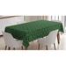 East Urban Home Irish Geometric St. Patrick's Day Tablecloth Polyester in Gray/Green | 60 D in | Wayfair 99C2CB6CB9F84434B7C5C0935B499B5D