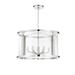 Crystorama Libby Langdon Devon 24 Inch Cage Pendant - DEV-B8066-PN