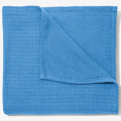 BH Studio Cotton Blanket by BH Studio in Marine Blue (Size KING)