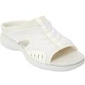 Wide Width Women's The Tracie Slip On Mule by Easy Spirit in Bright White (Size 12 W)