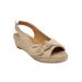 Women's The Zanea Espadrille by Comfortview in Bone (Size 9 1/2 M)