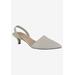 Extra Wide Width Women's Sarah II Slingback by Bella Vita in Natural Snake (Size 8 WW)