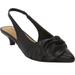 Extra Wide Width Women's The Tia Slingback by Comfortview in Black (Size 7 1/2 WW)