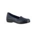 Wide Width Women's Genesis by Easy Street® in Navy Burnish (Size 7 1/2 W)