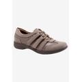 Wide Width Women's Joy Sneaker by Trotters in Taupe (Size 7 1/2 W)