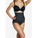 Plus Size Women's Adele Medium Control High-Waist Shaper Brief by Dominique in Black (Size 5X)