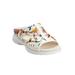 Wide Width Women's The Tracie Slip On Mule by Easy Spirit in Floral (Size 8 1/2 W)