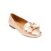 Extra Wide Width Women's The Rafika Flat by Comfortview in Rose Gold (Size 8 1/2 WW)