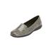 Women's The Leisa Flat by Comfortview in Grey (Size 10 1/2 M)