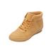 Wide Width Women's CV Sport Honey Sneaker by Comfortview in Honey (Size 9 1/2 W)