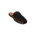 Wide Width Women's The Wendy Slip On Mule by Comfortview in Black (Size 8 1/2 W)