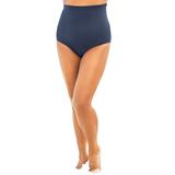 Plus Size Women's High-Waist Swim Brief with Tummy Control by Swim 365 in Navy (Size 30) Swimsuit Bottoms