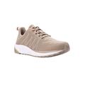 Women's Tour Knit Running Shoe by Propet in Sand (Size 11 XX(4E))