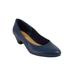 Women's The Vida Slip On Pump by Comfortview in Navy (Size 9 1/2 M)