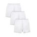 Plus Size Women's Stretch Cotton Boxer 3-Pack by Comfort Choice in White Pack (Size 7) Underwear