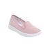 Women's The Dottie Slip On Sneaker by Comfortview in Blush (Size 9 M)
