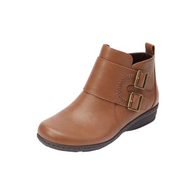 Women's The Amberly Shootie by Comfortview in Brown (Size 7 1/2 M)