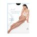 Plus Size Women's Silk Reflections Leg Boost Moisturizing Hosiery by Hanes in Jet (Size G/H)