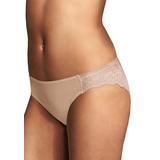 Plus Size Women's Comfort Devotion Lace Back Tanga Panty by Maidenform in Evening Blush Silver (Size 5)