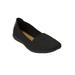 Women's The Bethany Flat by Comfortview in Black (Size 10 1/2 M)
