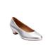 Women's The Vida Pump by Comfortview in Silver (Size 7 M)