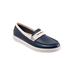 Women's Dina Slip-on by Trotters in Navy Bone (Size 9 1/2 M)