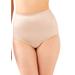 Plus Size Women's Tummy Panel Brief Firm Control 2-Pack DFX710 by Bali in Nude (Size 2X)