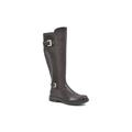 Women's White Mountain Meditate Riding Boot by White Mountain in Dark Brown Smooth (Size 9 M)