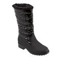 Women's Benji High Boot by Trotters in Black Black (Size 9 1/2 M)