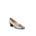 Women's Mali Pump by Naturalizer in Alabaster Snake (Size 9 M)